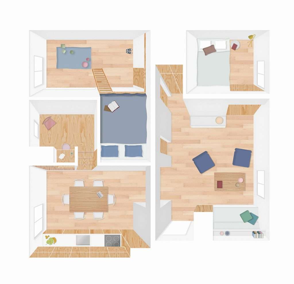 floor plan michelet