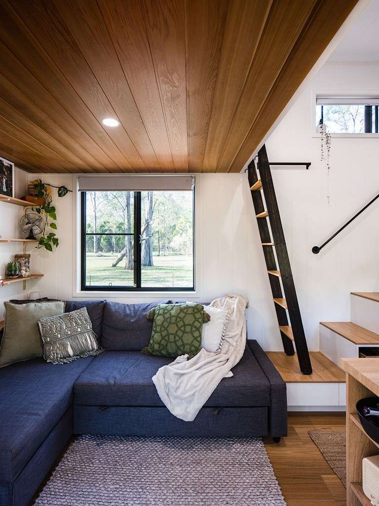 living room tiny house queensland nsw