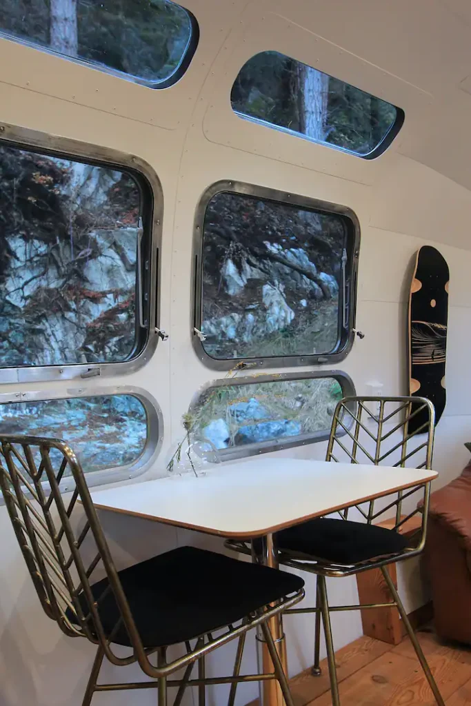 Wildernest Airstream Dining