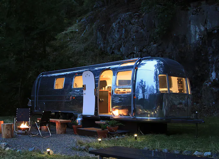 Secluded Mountainside Airstream Getaway