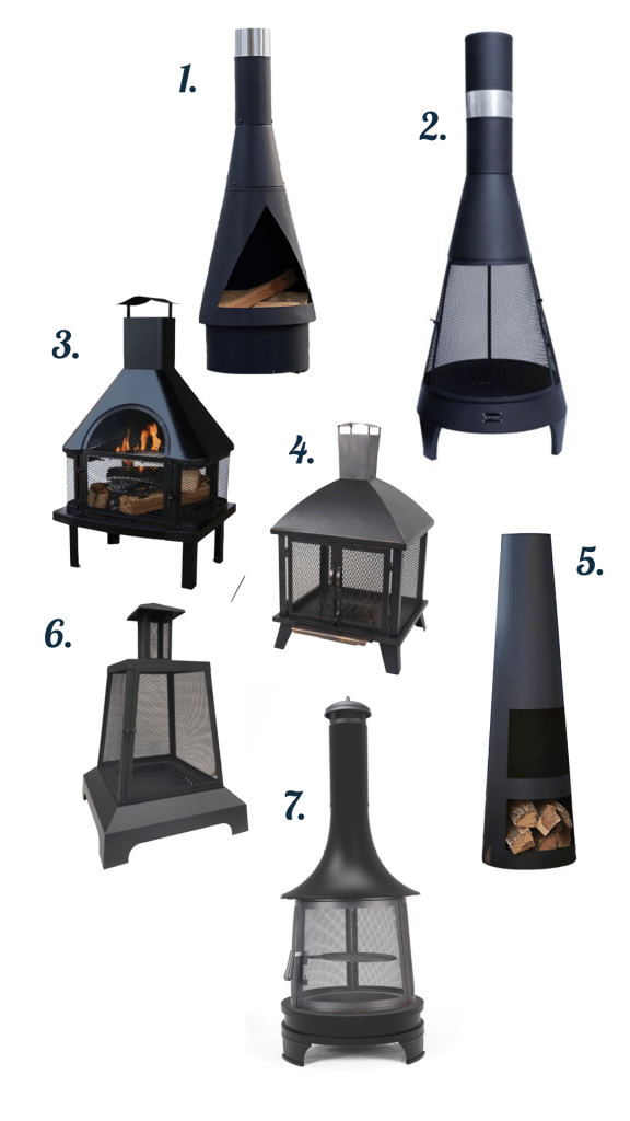 15 best fire pits chimnea round up