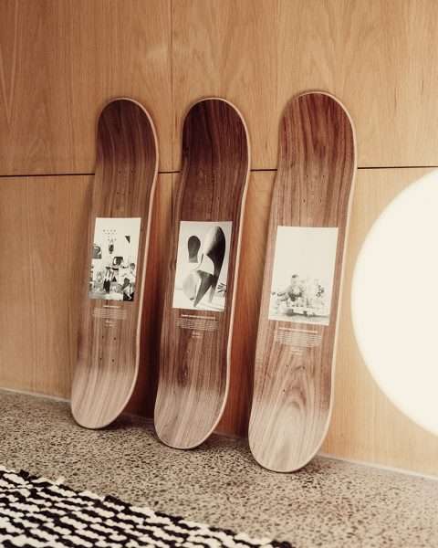 Globe and Eames Skateboard