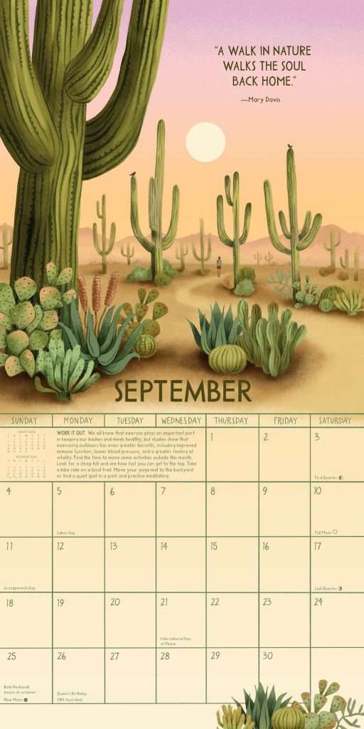 Living In Nature 2022 Calendar