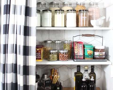 shelfie cozy festive pantry makeover