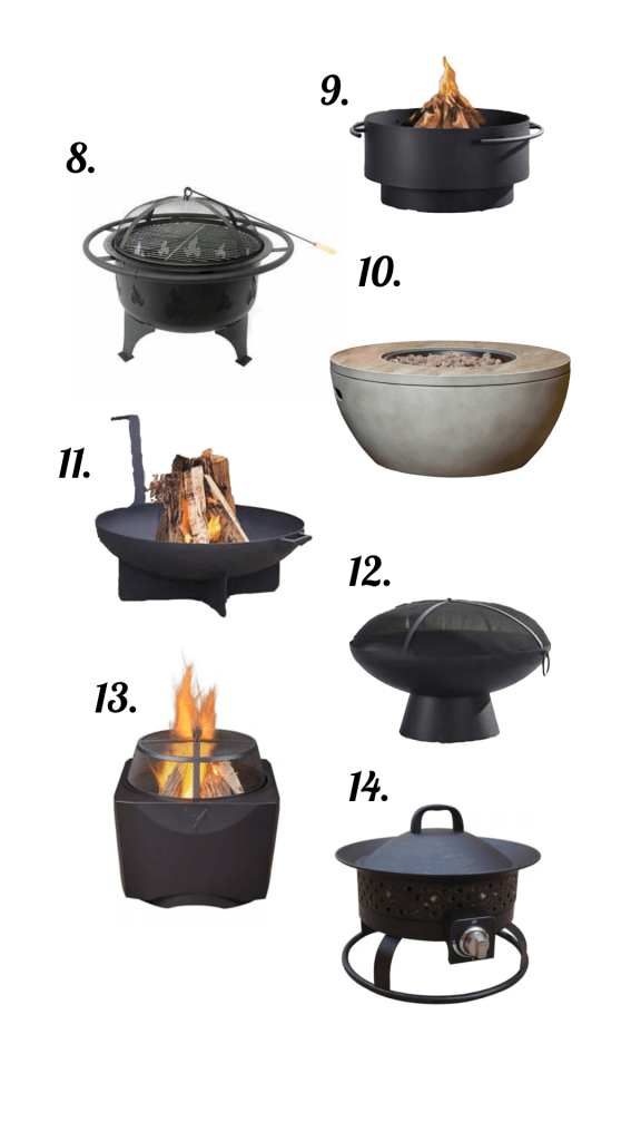 15 best fire pits fire pit round up