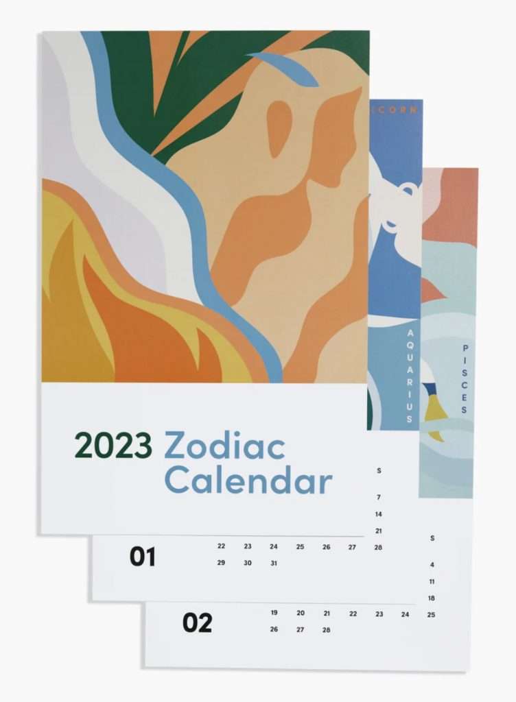 2023 Poketo Zodiac Calendar