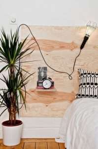 8 Plywood Headboard + Bed DIY Ideas 6