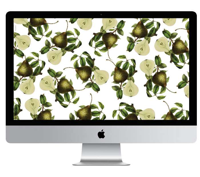 pear digital wallpaper